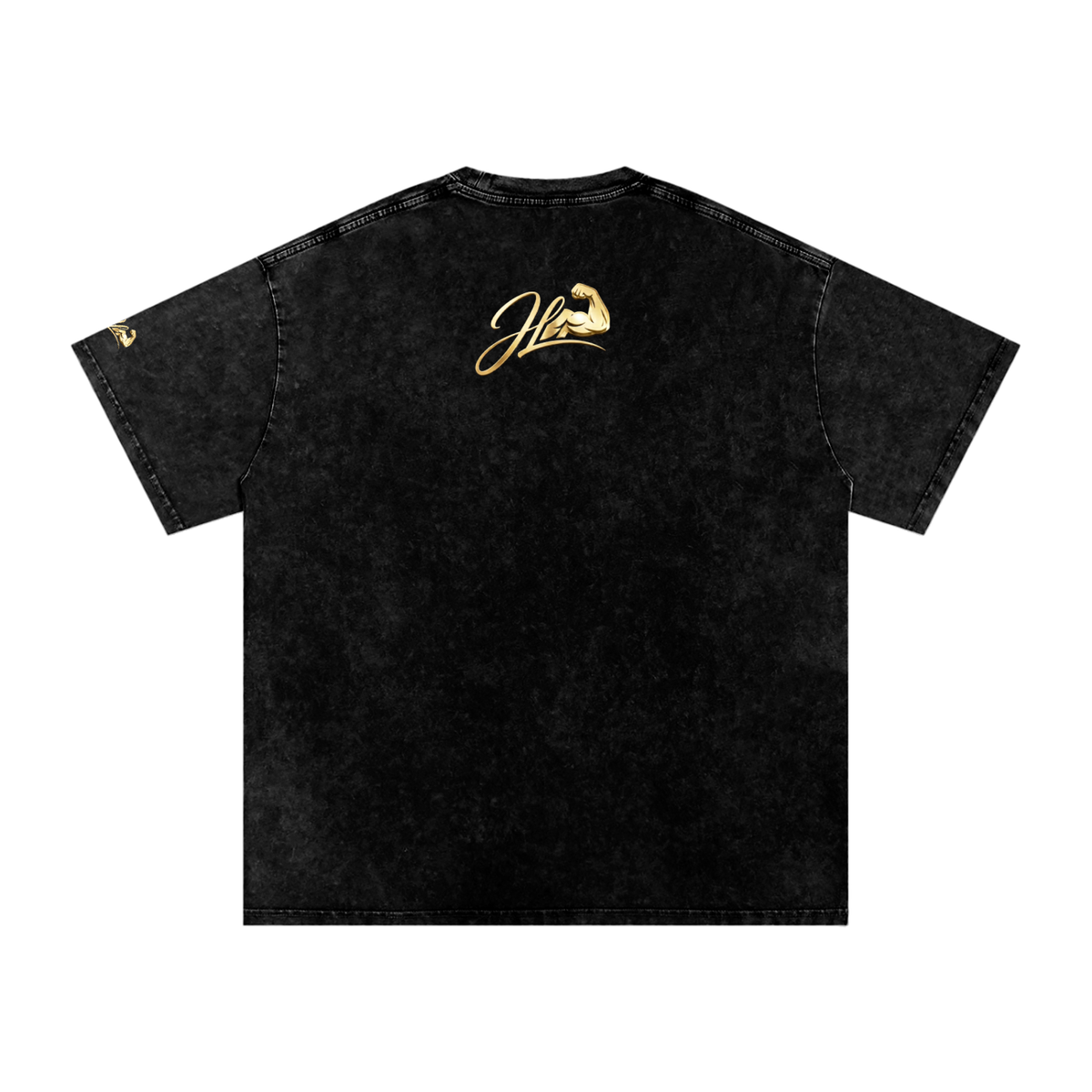 Rise. Grind. Conquer. Washed Oversized Cotton T-Shirt (Limited)