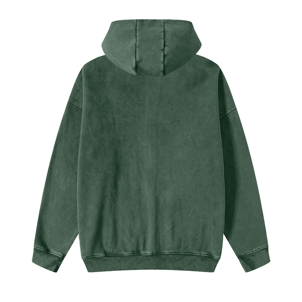 Rise. Grind. Conquer. Money Green Zip-Fleece Hoodie (Limited)