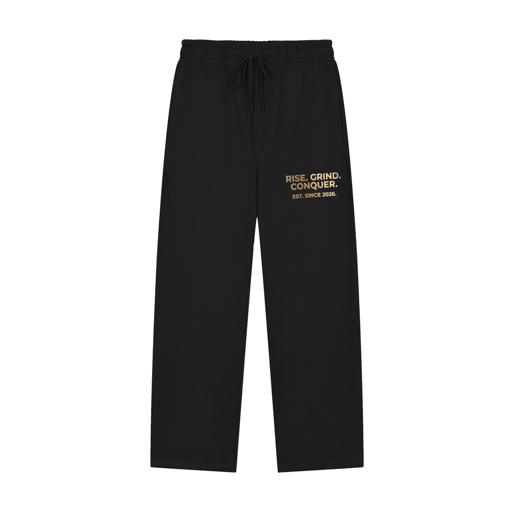 Rise. Grind. Conquer. Straight-Leg Sweatpants (Limited)