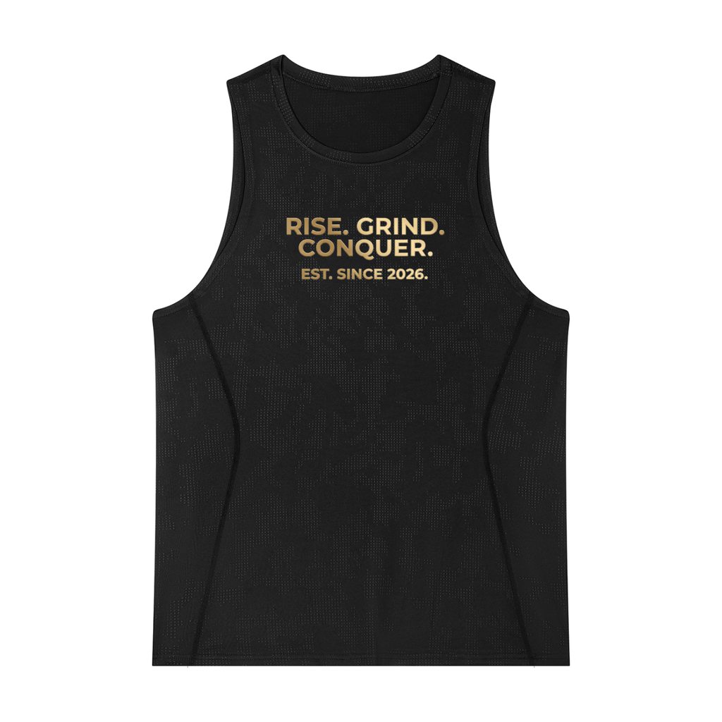 Rise. Grind. Conquer. Performance Tank Top (Limited)